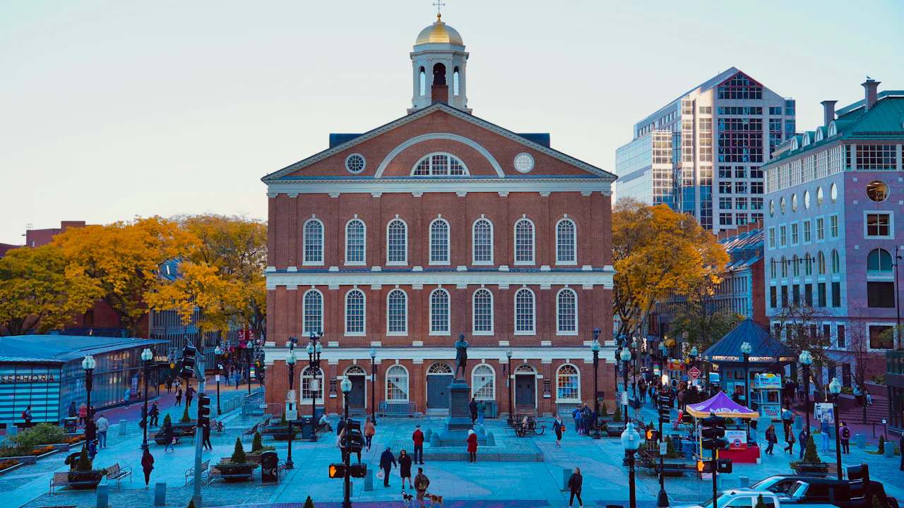 A historic civic building in Boston, Massachusetts